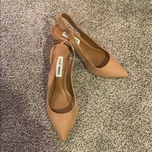 Camel Steve Madden Heels size 6.5
